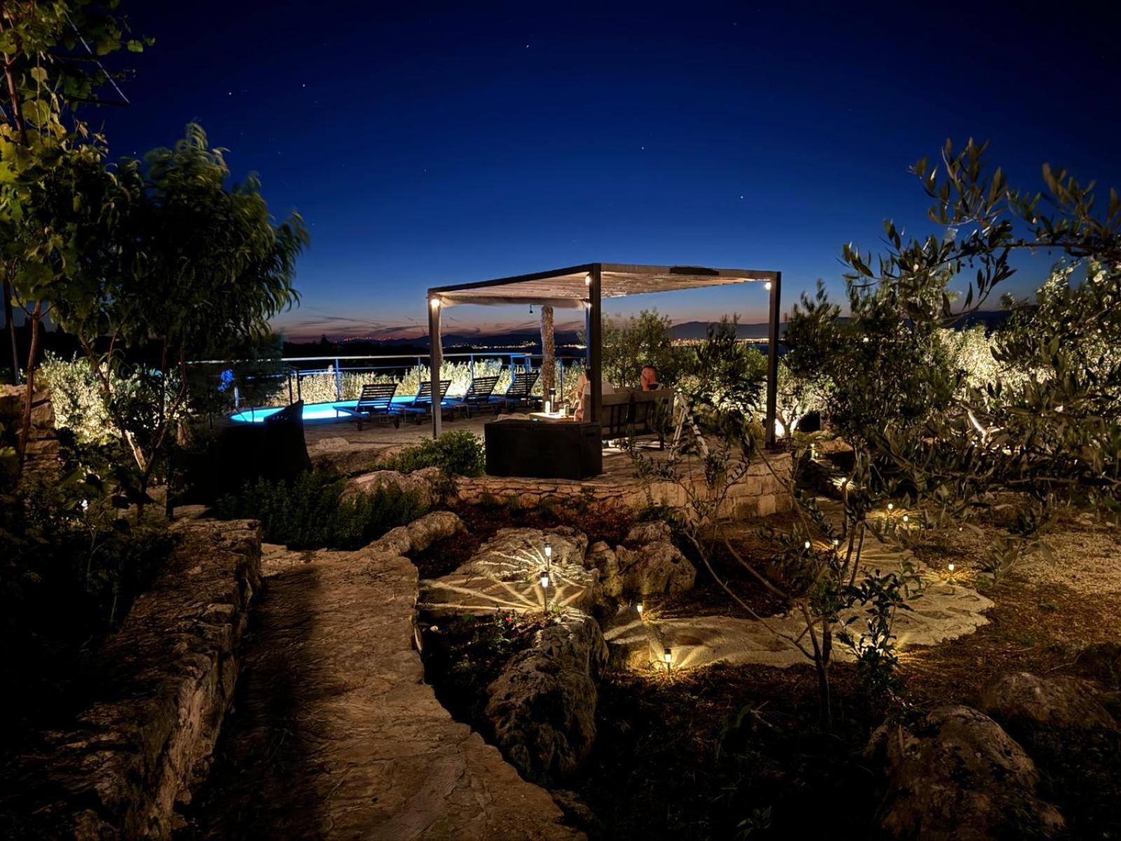 Вилла Robinson Crusoe Style House "Maslina" Skrip Экстерьер фото